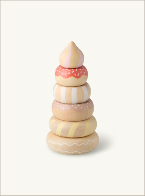 Nordic Style Wooden Stacker