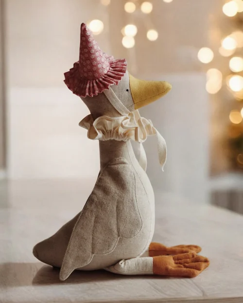 Goose in Birthday Hat