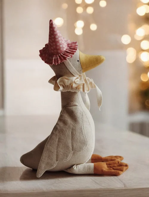 Goose in Birthday Hat