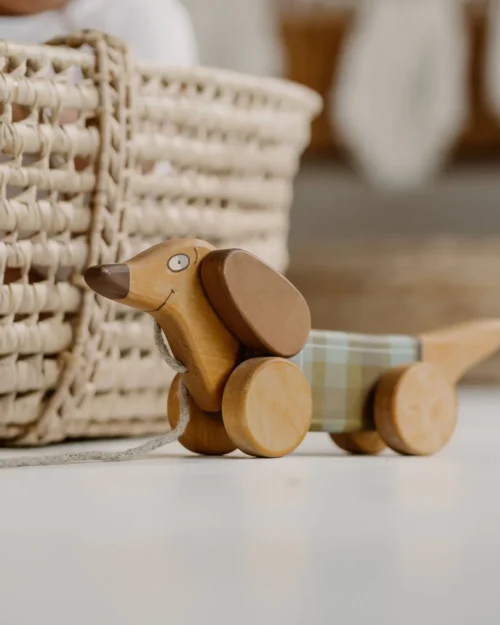 Sausage Dog Pull Toy