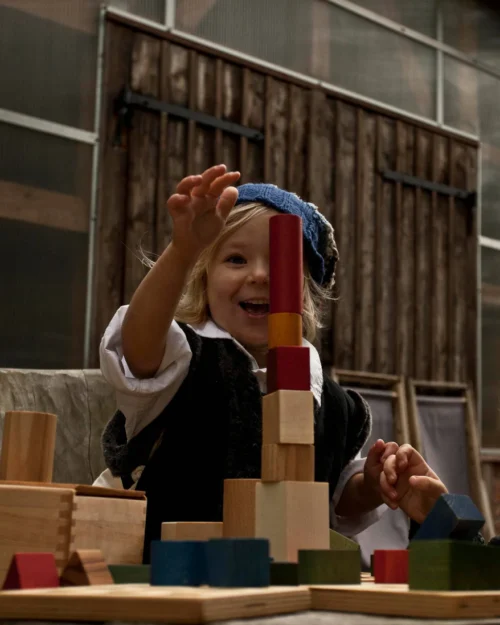 Rainbow blocks in sack